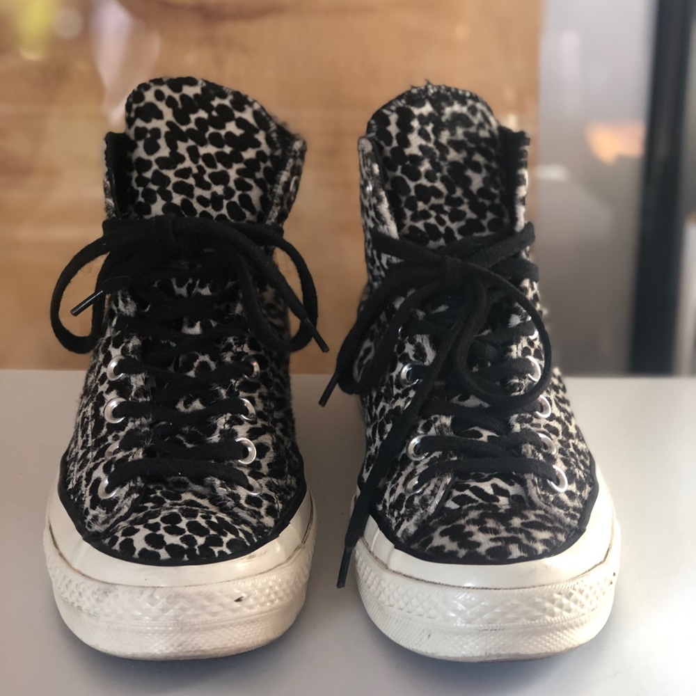 John Varvatos for Converse Ponyhair Sneakers 7/9